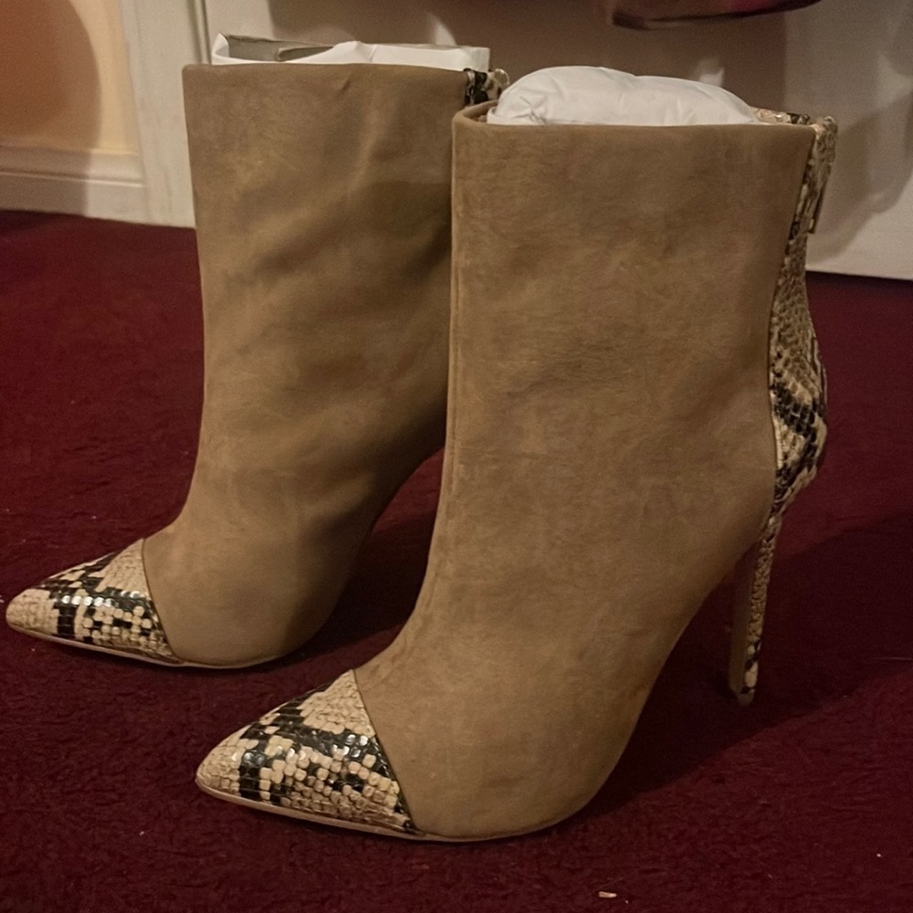 Heeled booties from Shoedazzle. Never worn